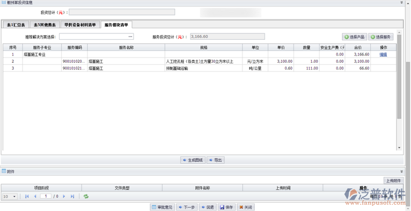 工程量清單編制
