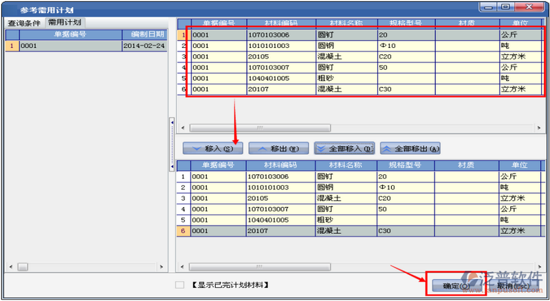 工程材料采購員采購計劃