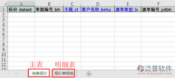 銷售報價導(dǎo)入表格