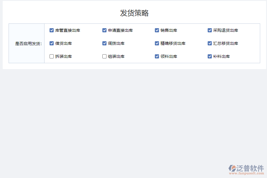 發(fā)貨方法基礎(chǔ)設(shè)置系統(tǒng)帶來的改變