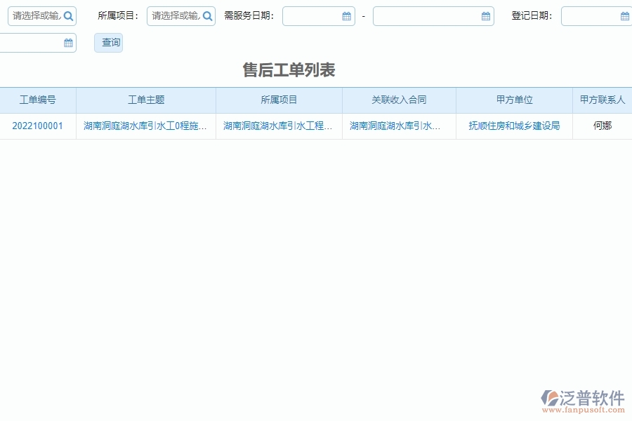 系統(tǒng)在售后工單中的管控點(diǎn)及作用