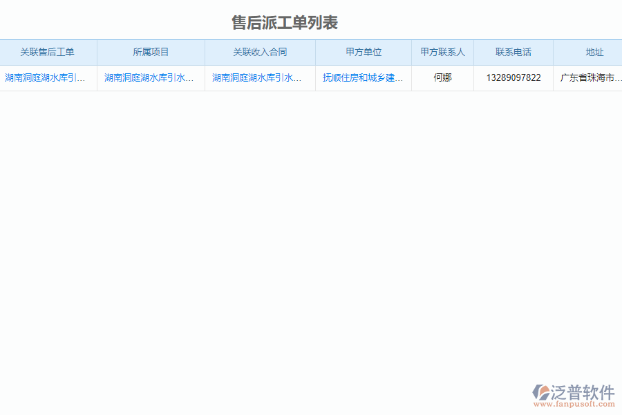 工程維修售后派工單管理為弱電工程企業(yè)提供了哪些方面的應用價值