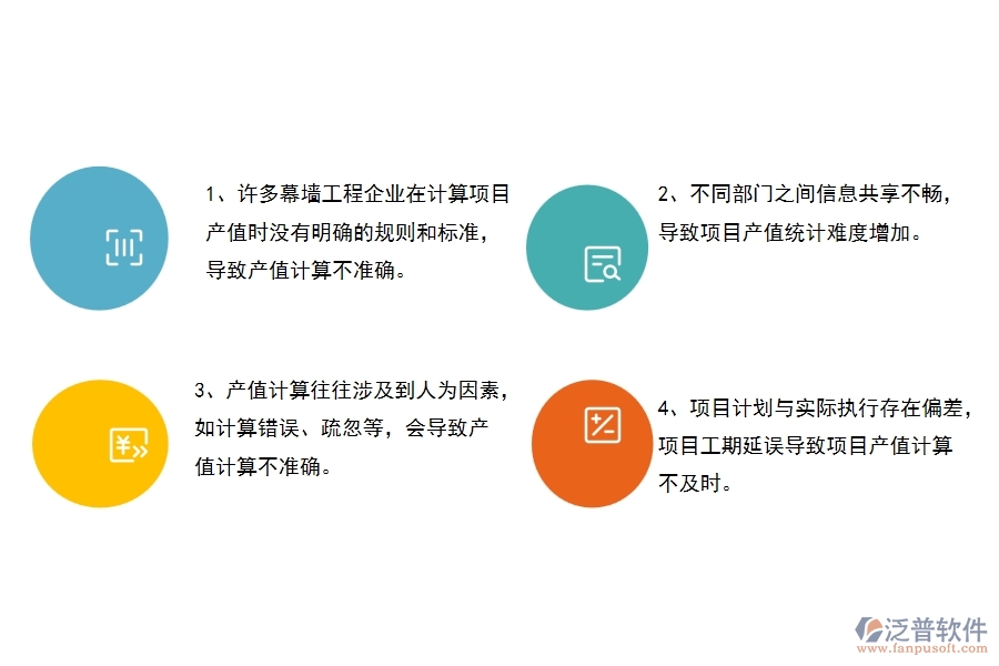 在幕墻工程企業(yè)管理中項目產值方面存在的問題