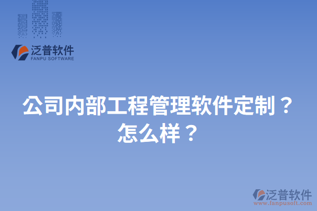 公司內(nèi)部工程管理軟件定制？怎么樣？