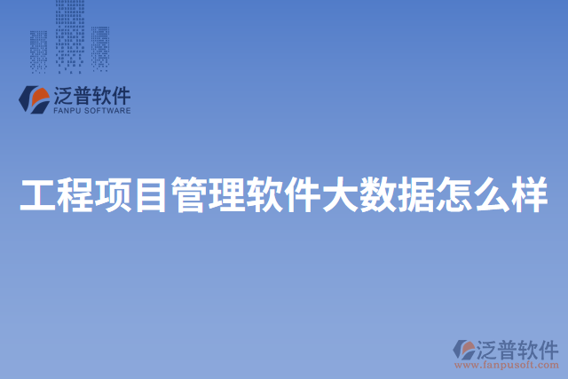 工程項目管理軟件大數據怎么樣
