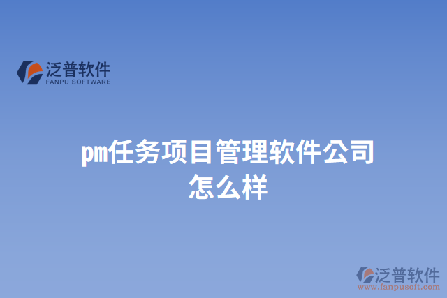 pm任務(wù)項目管理軟件公司怎么樣