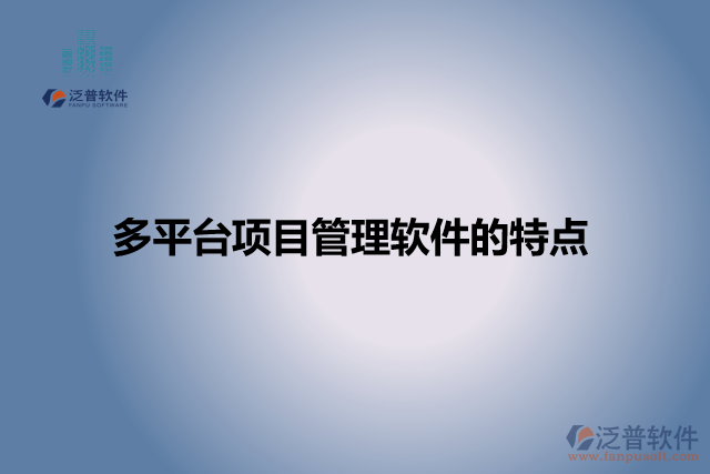 多平臺(tái)項(xiàng)目管理軟件的特點(diǎn)