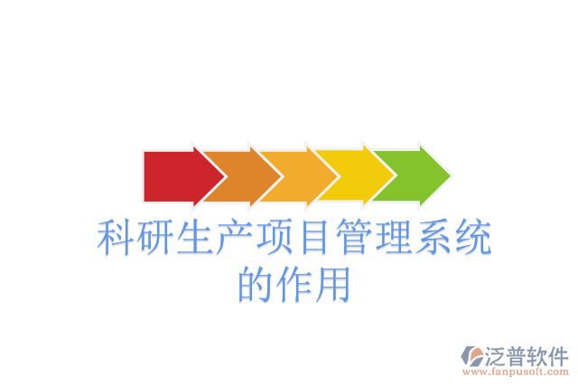 科研生產(chǎn)項目管理系統(tǒng)的作用