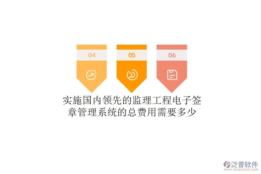 實施國內(nèi)領先的監(jiān)理工程電子簽章管理系統(tǒng)的總費用需要多少？