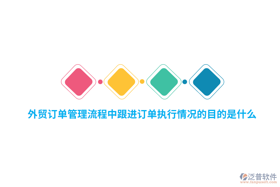 外貿(mào)訂單管理流程中跟進訂單執(zhí)行情況的目的是什么？