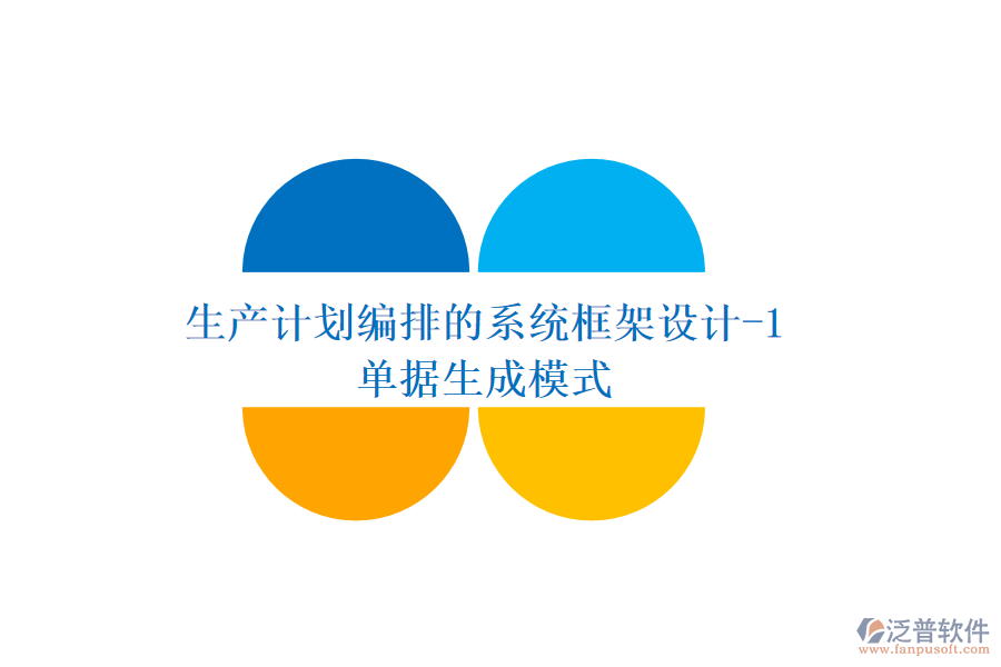 生產(chǎn)計劃編排的系統(tǒng)框架設(shè)計-1(單據(jù)生成模式)