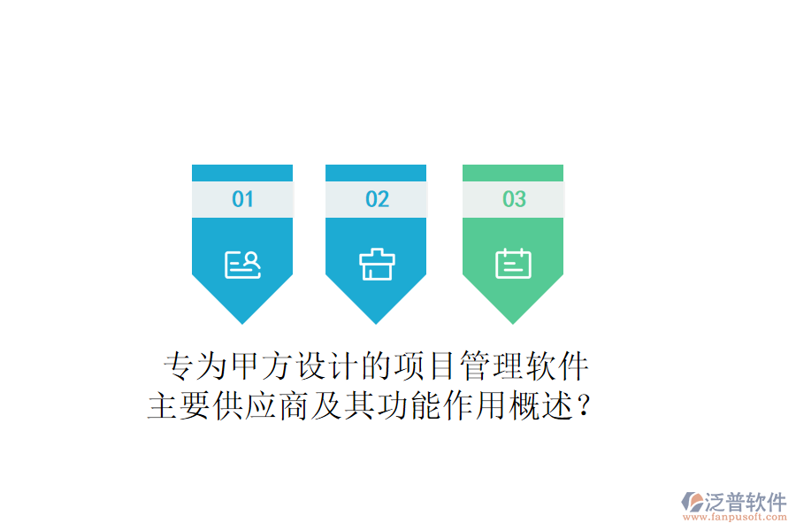 專為甲方設(shè)計(jì)的項(xiàng)目管理軟件，主要供應(yīng)商及其功能作用概述？