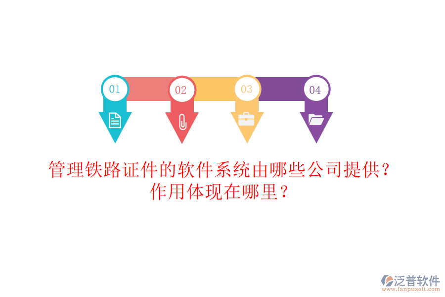 管理鐵路證件的軟件系統(tǒng)由哪些公司提供？作用體現(xiàn)在哪里？