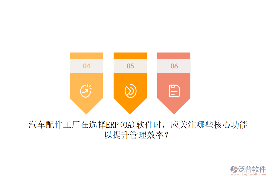 汽車配件工廠在選擇ERP(OA)軟件時，應(yīng)關(guān)注哪些核心功能以提升管理效率？