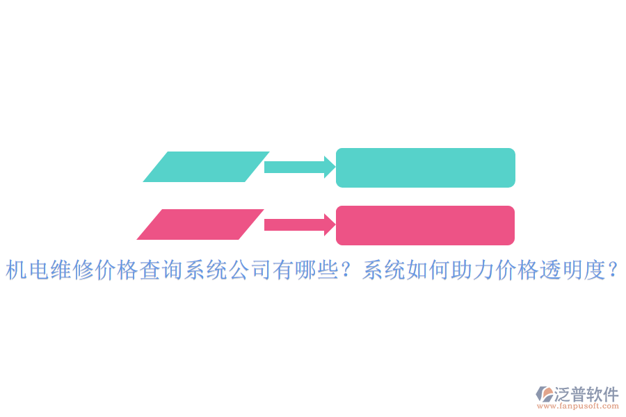 機電維修價格查詢系統(tǒng)公司有哪些？系統(tǒng)如何助力價格透明度？
