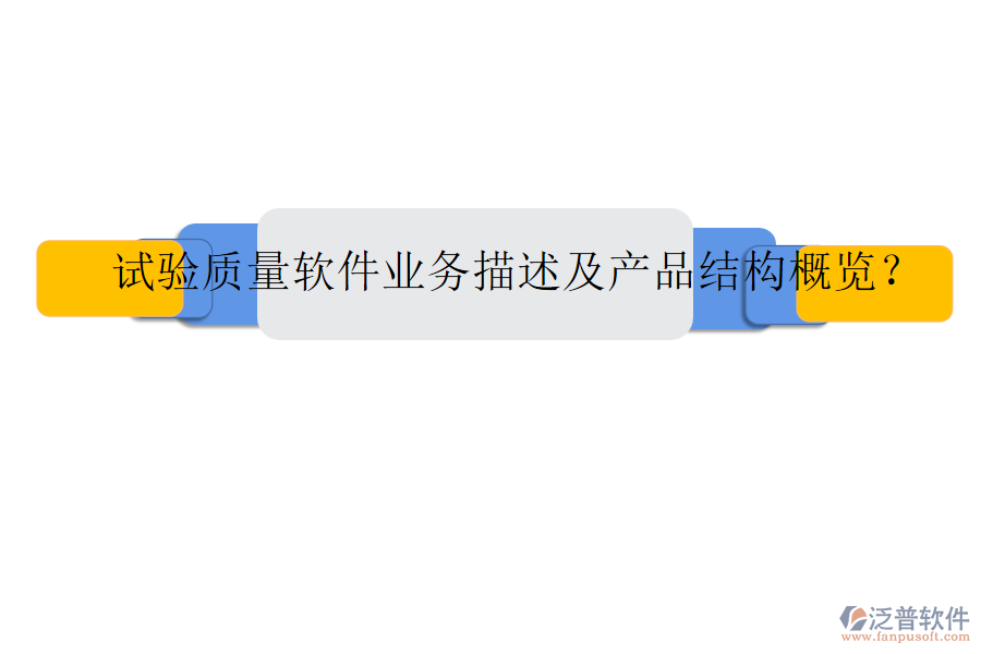 試驗質量軟件業(yè)務描述及產品結構概覽?