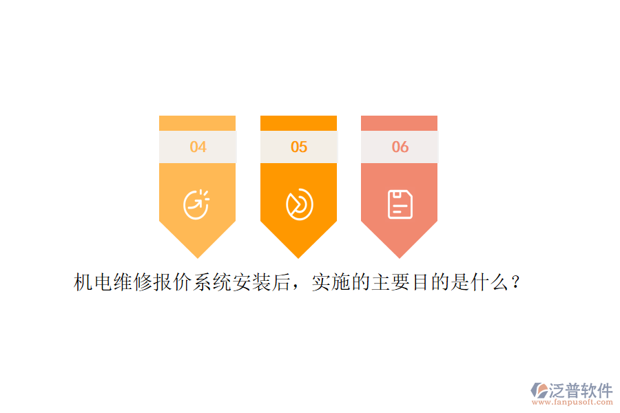 機(jī)電維修報(bào)價(jià)系統(tǒng)安裝后，實(shí)施的主要目的是什么？