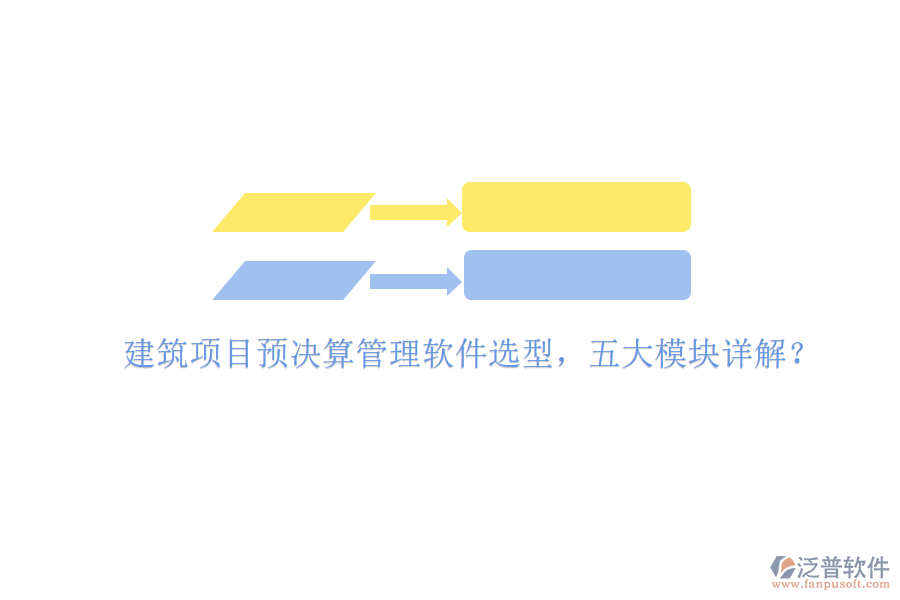建筑項目預(yù)決算管理軟件選型，五大模塊詳解?