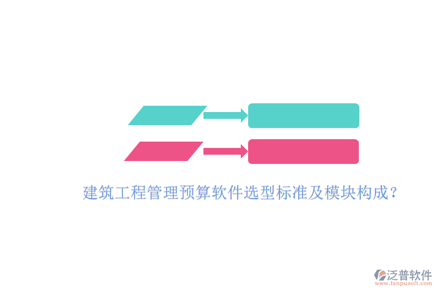 建筑工程管理預算軟件選型標準及模塊構成?