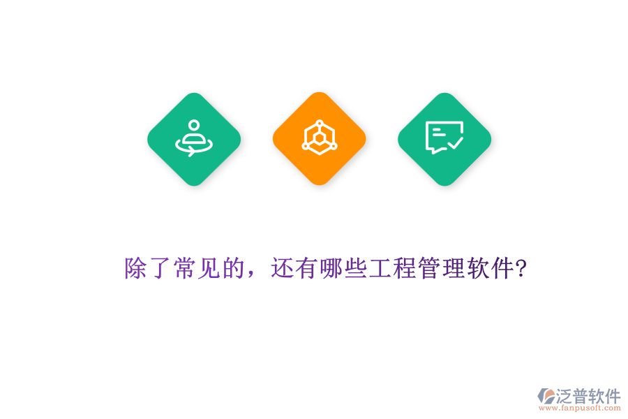 除了常見的，還有哪些工程管理軟件?