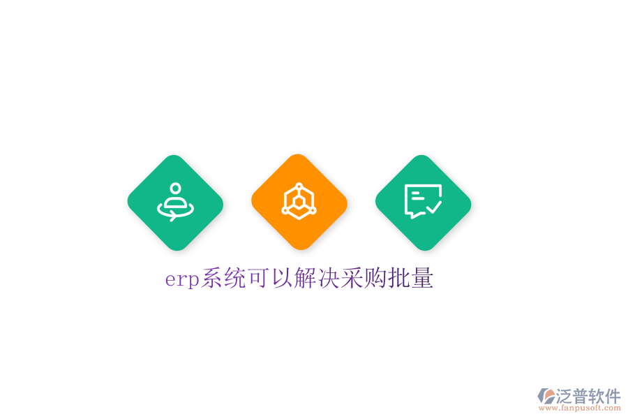 erp系統(tǒng)可以解決采購(gòu)批量