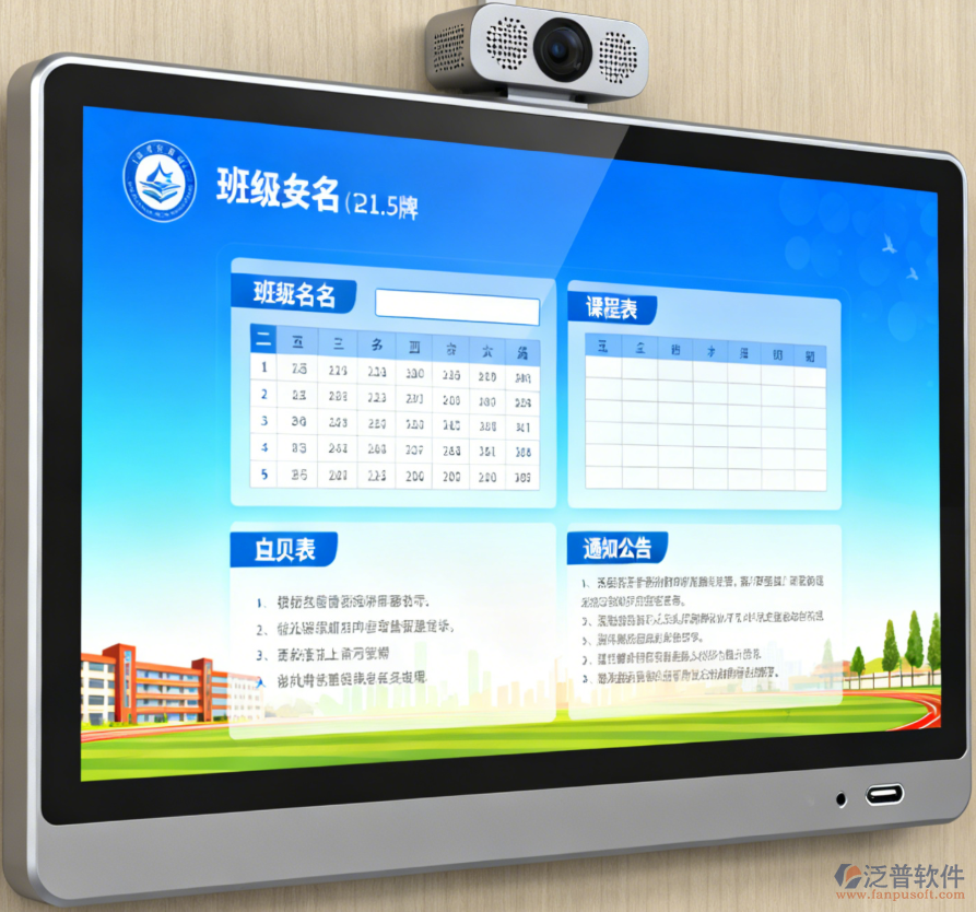 電子班牌：硬件配置與多功能場室管理解析