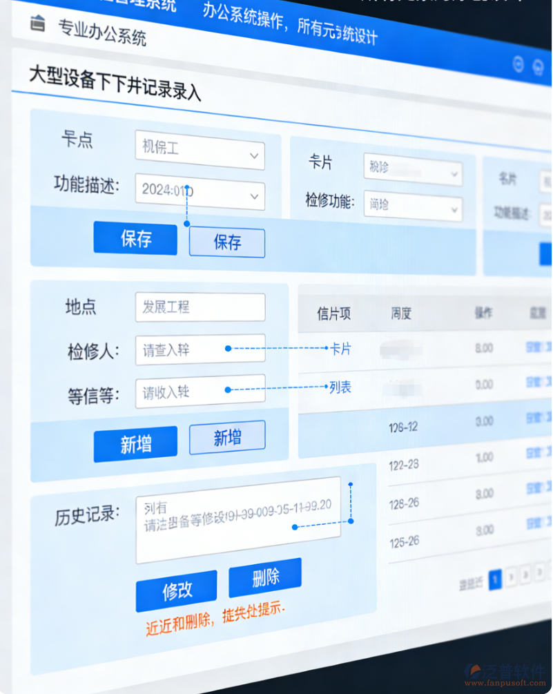 工程管理系統(tǒng)設(shè)備檢修與生產(chǎn)班報(bào)日?qǐng)?bào)管理