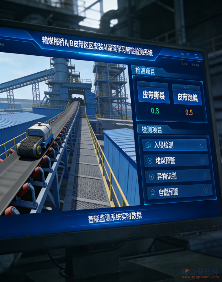 燃煤電廠輸煤系統(tǒng)：AI智能識別助力皮帶巡檢管理