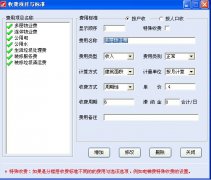 物業(yè)管理系統(tǒng)收費(fèi)項(xiàng)目與標(biāo)準(zhǔn)